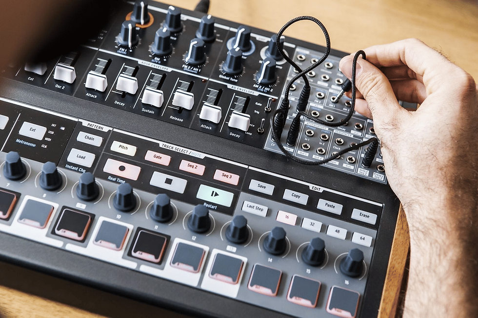 Thumbnail: Arturia MiniBrute 2S Analog Semi-Modular Synthesizer with Pads