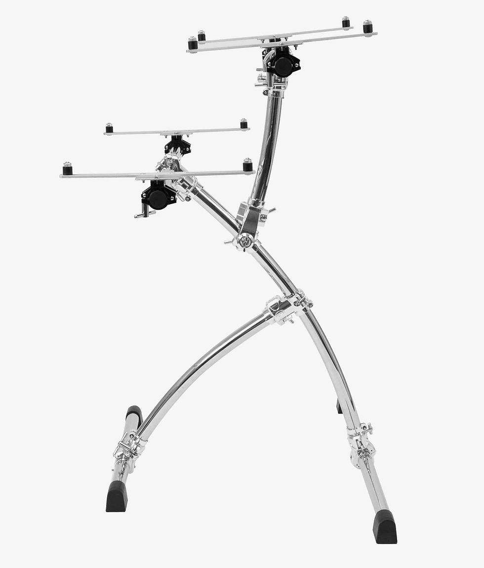 Hình thu nhỏ: Gibraltar Keytree 2‑Tier Adjustable Keyboard Stand – Sleek Curvy Design