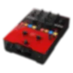 Thumbnail: Pioneer DJM-S5 Gloss Red 2-Channel Scratch-Style DJ Mixer for Serato Pro