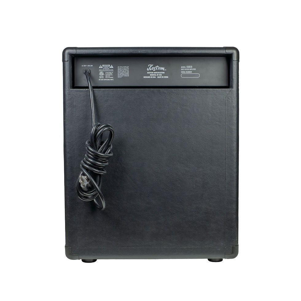 Thumbnail: Kustom KXB20 20 Watt 1 x 12" Bass Combo Amplifier Item ID: KXB20-U