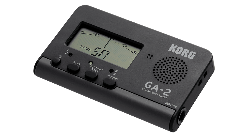 Thumbnail: Korg GA-2 Compact Guitar and Bass Tuner with Large Display