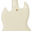 섬네일: Vintage VS6 ReIssued Double Cut Electric Guitar - Vintage White Gold Hardware