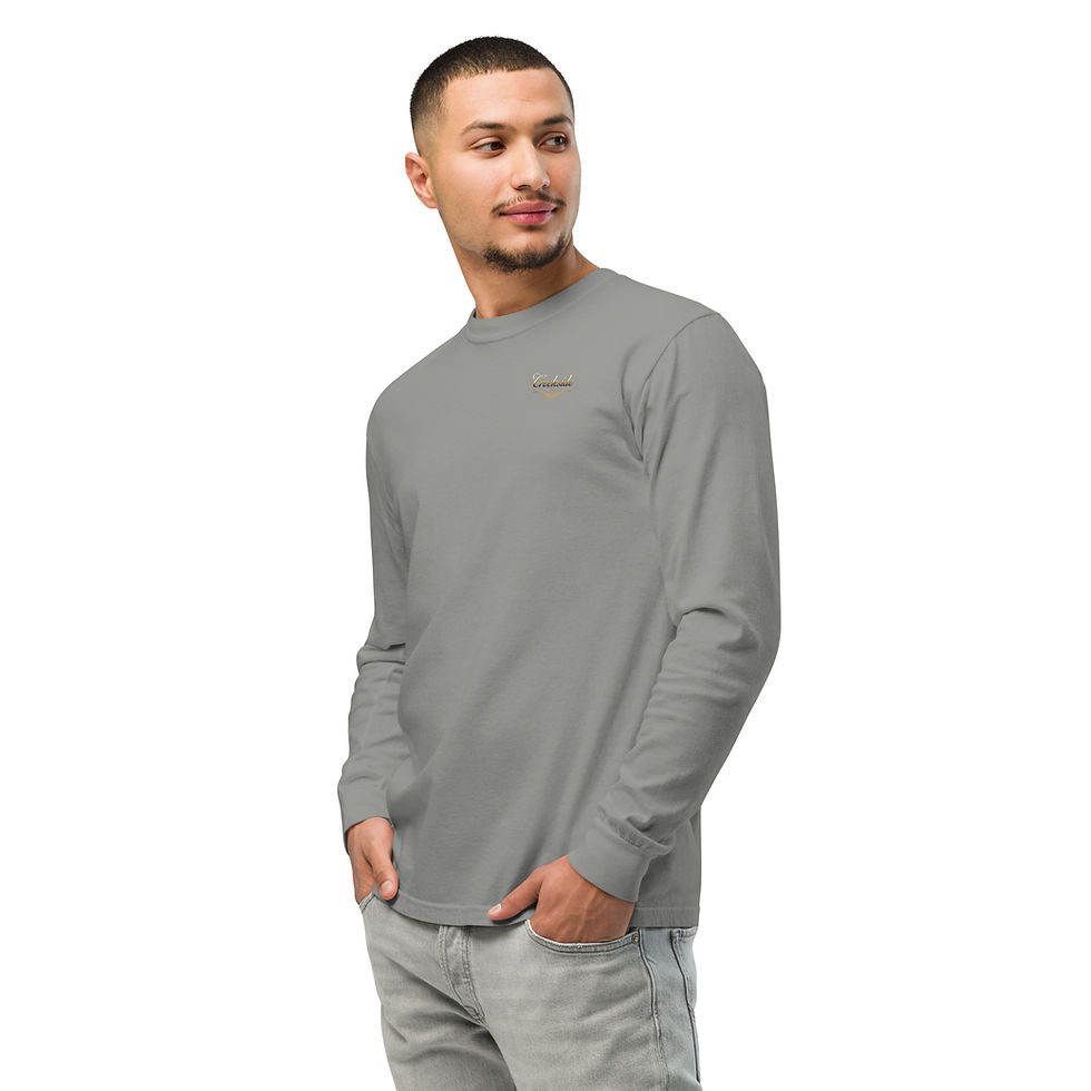Миниатюра: Garment-dyed heavyweight long-sleeve shirt