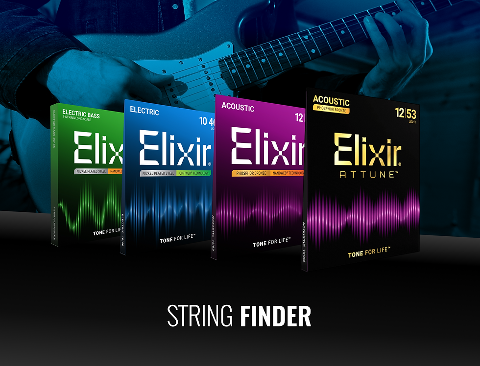 サムネイル： Elixir 80/20 Bronze Acoustic Guitar Strings with POLYWEB Coating