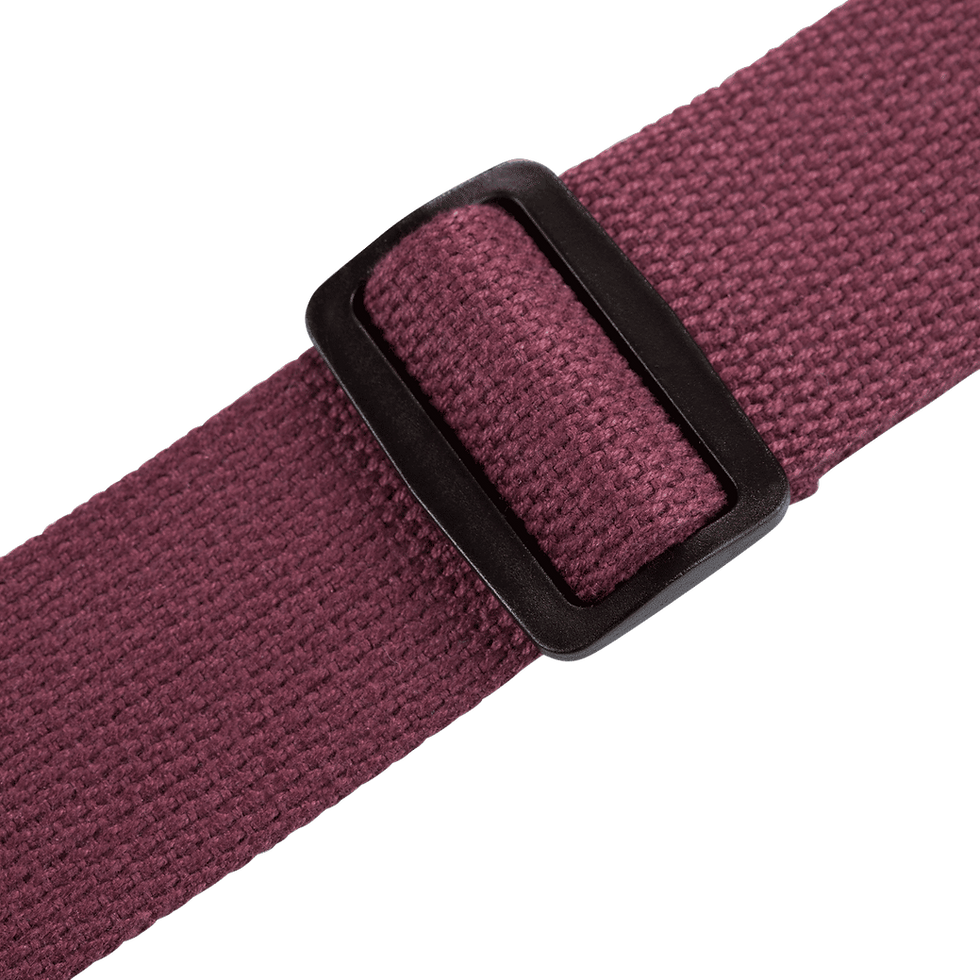 Hình thu nhỏ: Levy's Signature Cotton Guitar Strap with Leather Badge Various Colors Widths