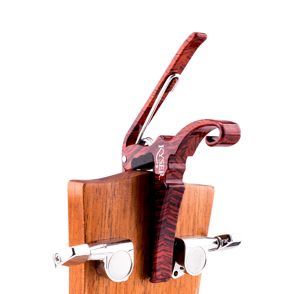 섬네일: Kyser Quick-Change Acoustic Guitar Capo - Durable Aircraft-Grade Aluminum Trigg
