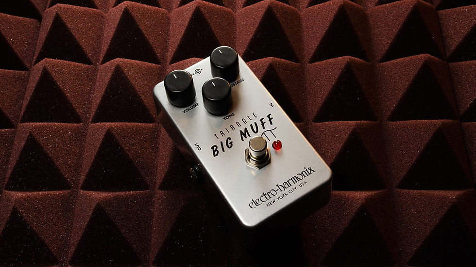 Thumbnail: Electro-Harmonix Triangle Big Muff Pi Fuzz Distortion Sustainer Guitar Pedal