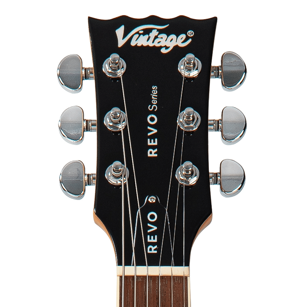 Hình thu nhỏ: Vintage REVO Series Waverider Electric Guitar in Arctic White Finish
