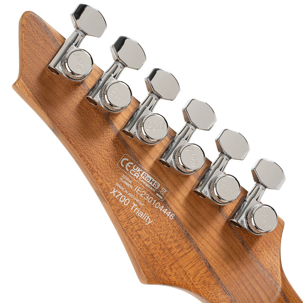 Miniature : Cort X700 Triality Electric Guitar: Versatile Fishman Fluence Pickups, Roasted 