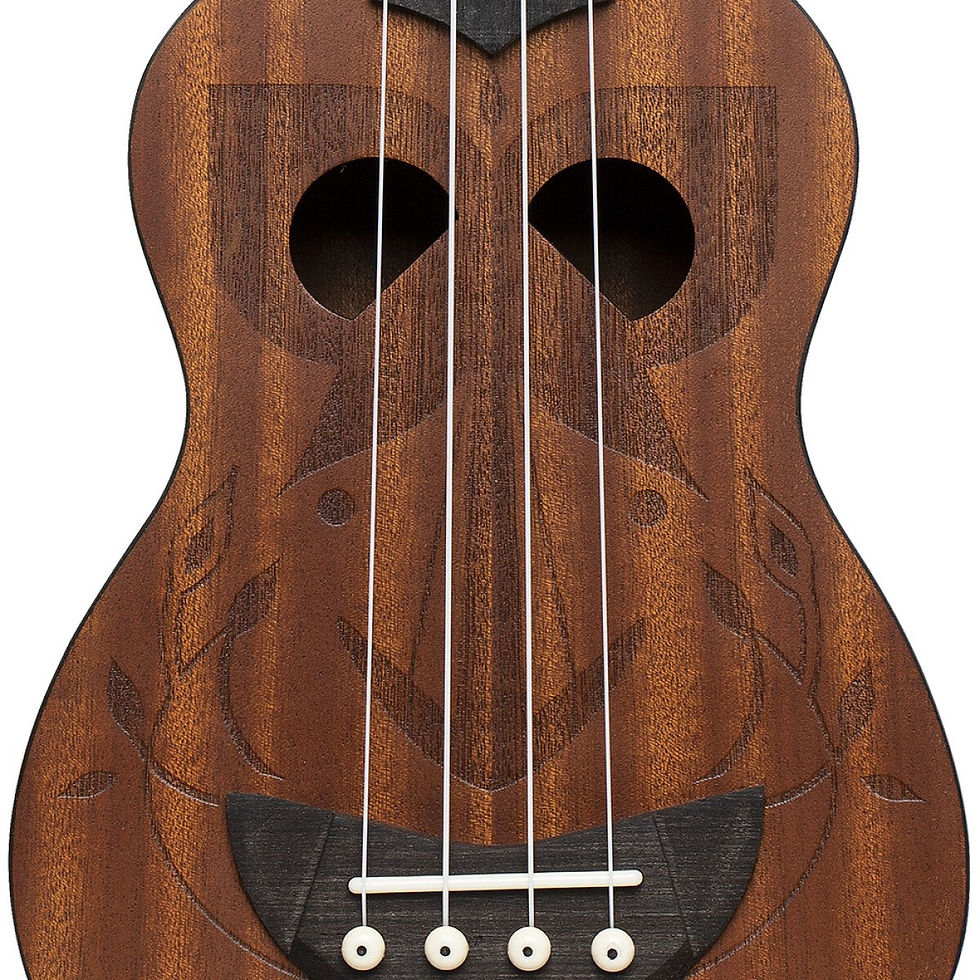 תמונה ממוזערת: STAGG US-TIKI EH SOPRANO UKE MAHOGANY+BAG