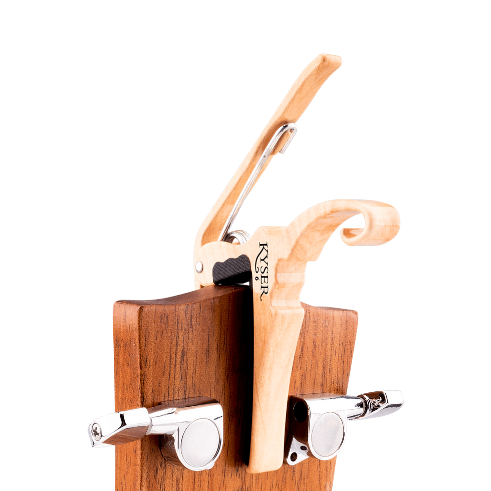 섬네일: Kyser Quick-Change Acoustic Guitar Capo - Durable Aircraft-Grade Aluminum Trigg