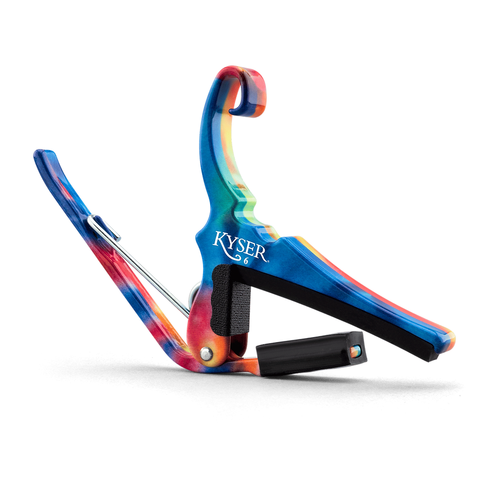 섬네일: Kyser Quick-Change Acoustic Guitar Capo - Durable Aircraft-Grade Aluminum Trigg