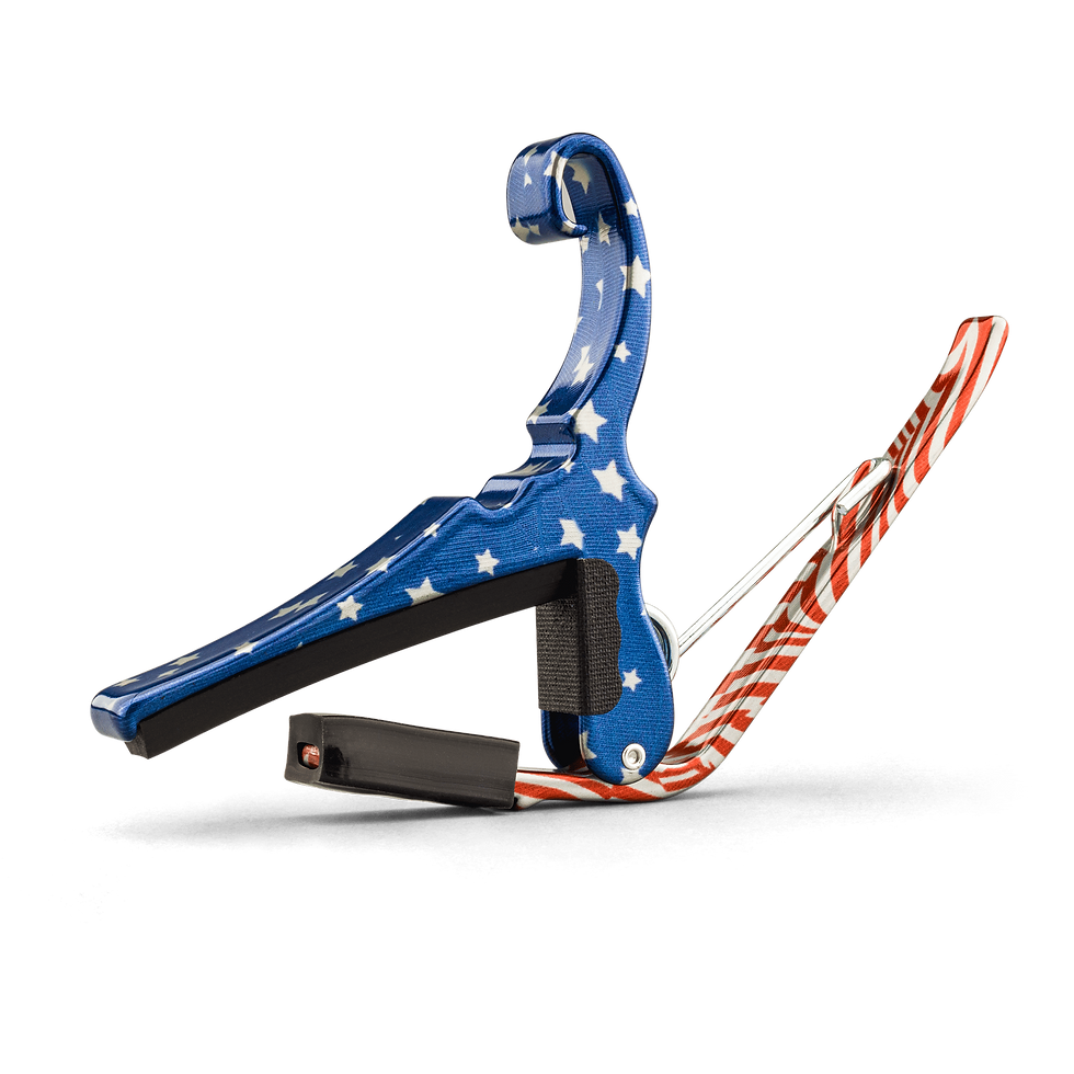 섬네일: Kyser Quick-Change Acoustic Guitar Capo - Durable Aircraft-Grade Aluminum Trigg