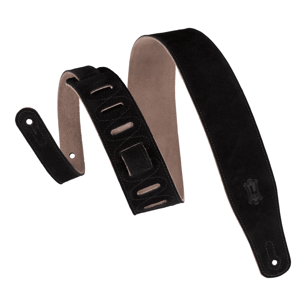 サムネイル： Levy's Simply Suede Series Guitar Strap Premium Quality Multiple Width Options
