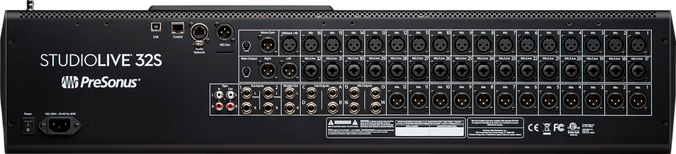 Miniature : PreSonus StudioLive 32S 40-Channel Digital Console Mixer with USB