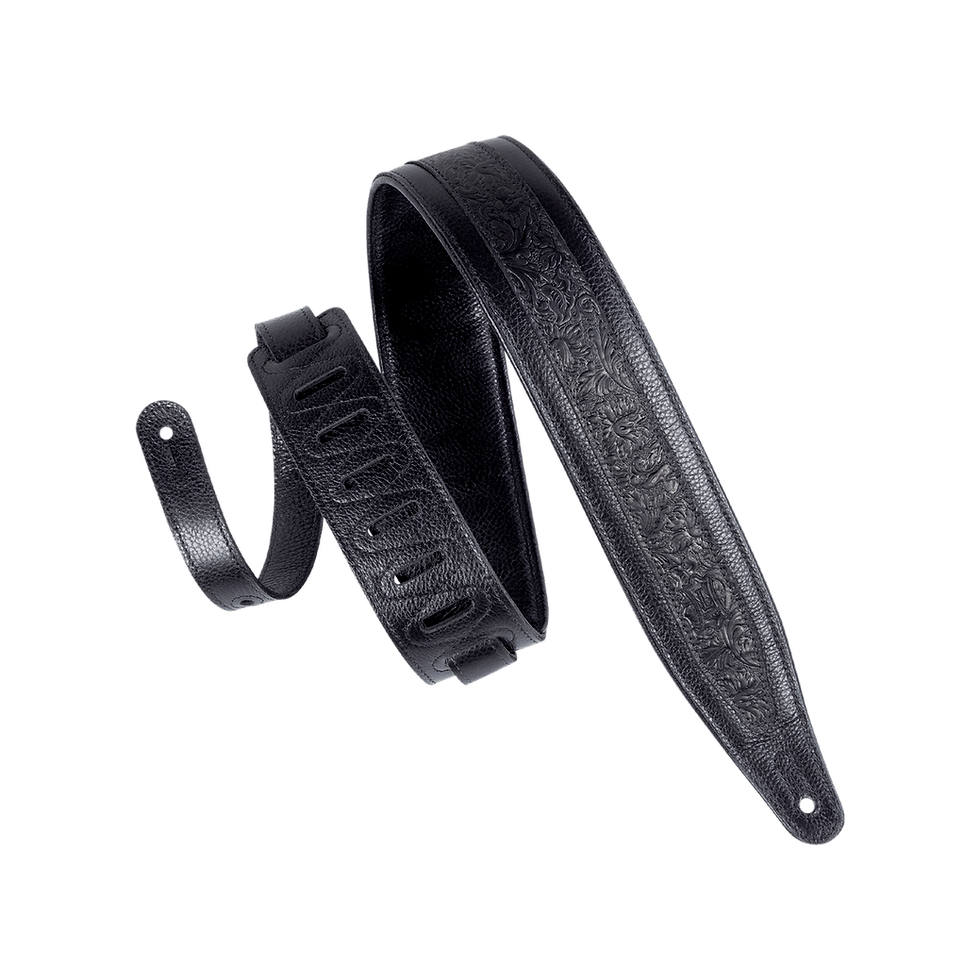 Hình thu nhỏ: Levy's Florentine Deluxe Hand Crafted Premium Leather Guitar Strap