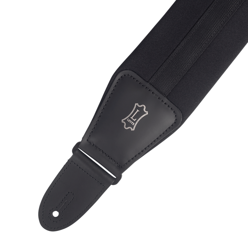 Miniature : Levy's Poly Right Height Series Adjustable Guitar Strap With RipChord