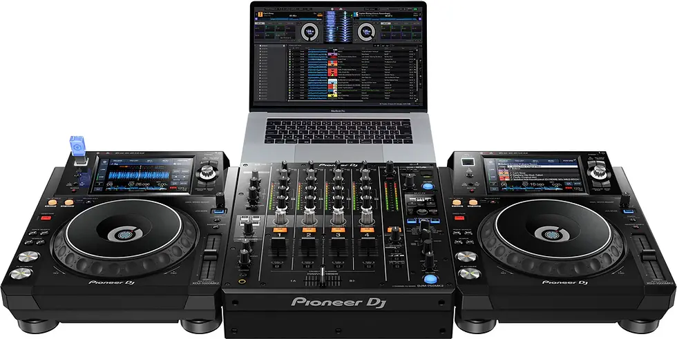 Thumbnail: Pioneer DJM-750MK2 Professional 4-Channel Digital DJ Mixer with 17 FX and EQ