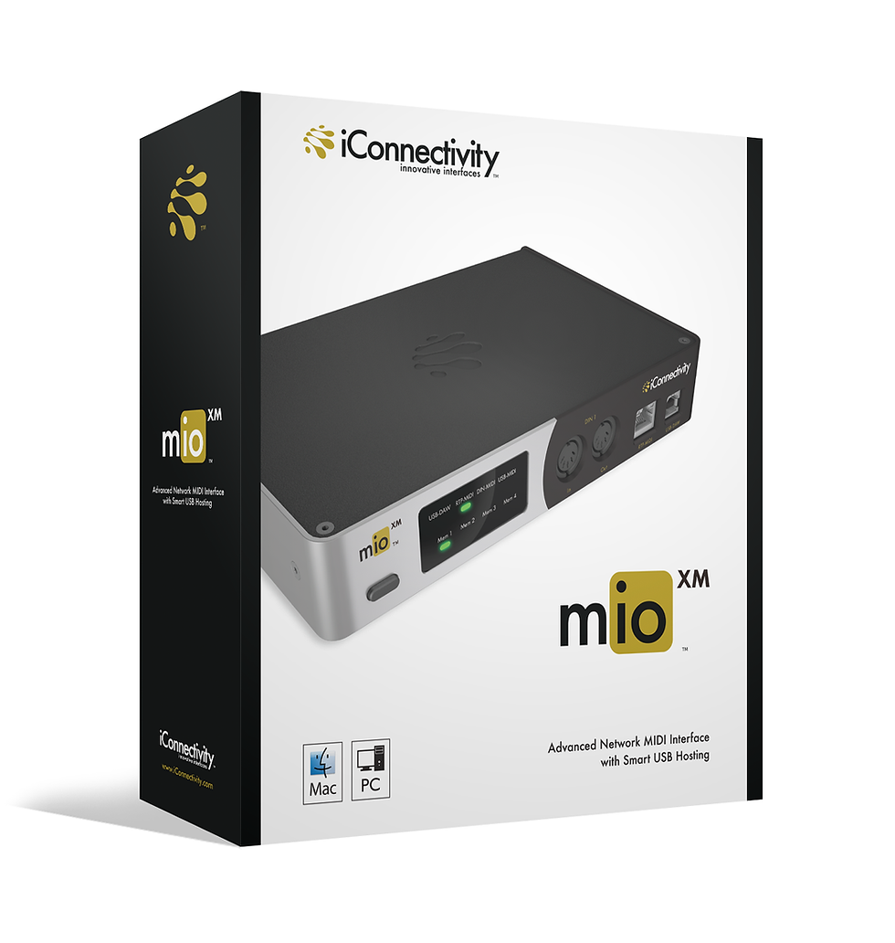 Thumbnail: iConnectivity mioXM Advanced Network MIDI Interface Hub for Studio & Stage