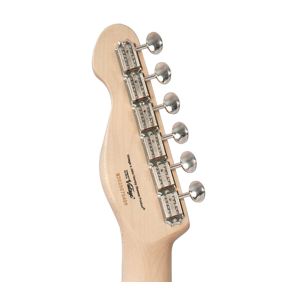 Thumbnail: Vintage V72 Semi-Hollow Electric Guitar, Ventura Green, Maple Neck, Rosewood Fr