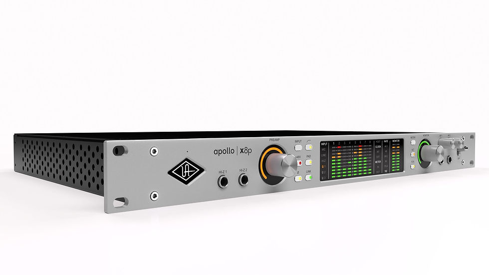 Thumbnail: Universal Audio UA-APX8PG2-STU Apollo x8P Rackmount Recording Interface. Studio 