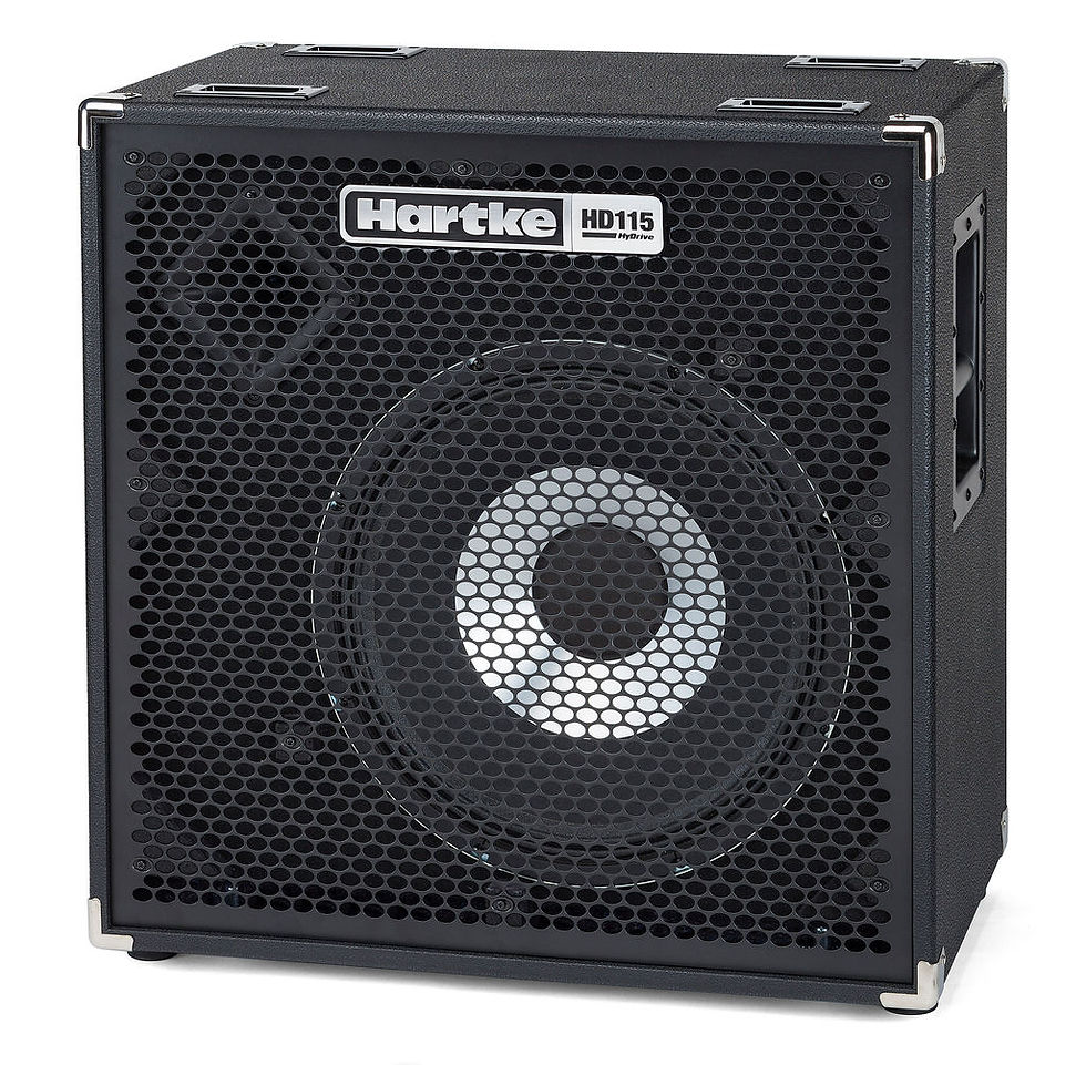 Hartke HyDrive HD115 1x15" 500W Bass Cabinet: Hybrid Cone, Pro Sound
