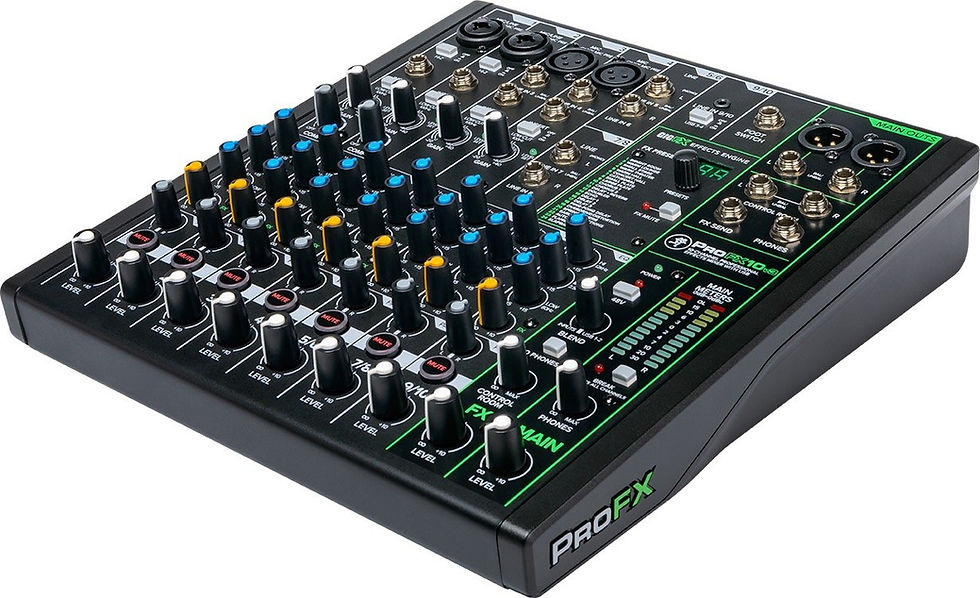 תמונה ממוזערת: Mackie PROFX10-V3 Mixer. 10 Channel