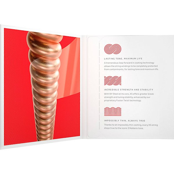 Thumbnail: D'Addario XS Acoustic Phosphor Bronze Guitar Strings, Set