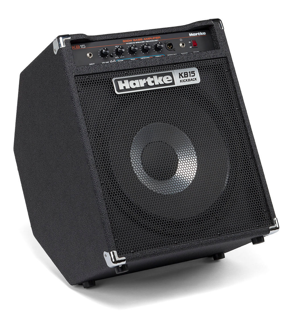Hartke Kickback KB15: 500-Watt 15-inch HyDrive Bass Guitar Combo Amplifier