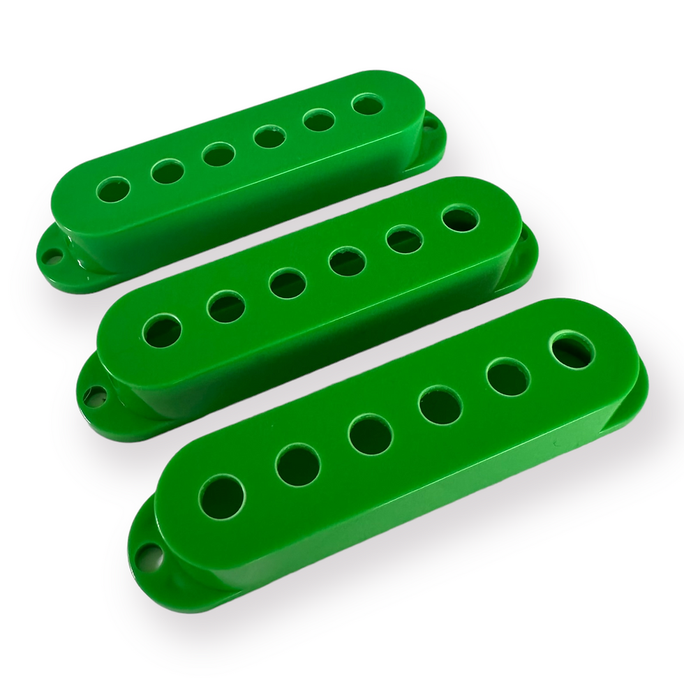 Thumbnail: AxLabs Strat-Style Single Coil Pickup Covers Set