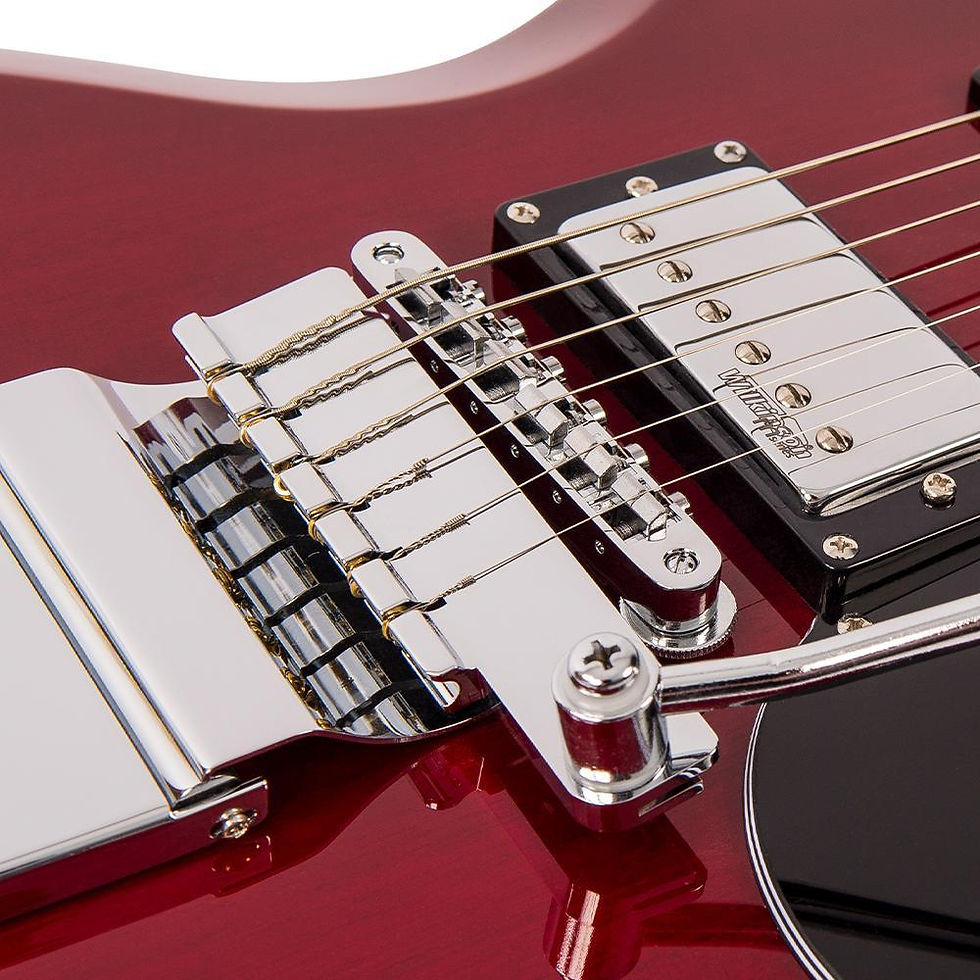 Thumbnail: Vintage VS6V ReIssued Cherry Red Electric Guitar with Vibrola Tailpiece