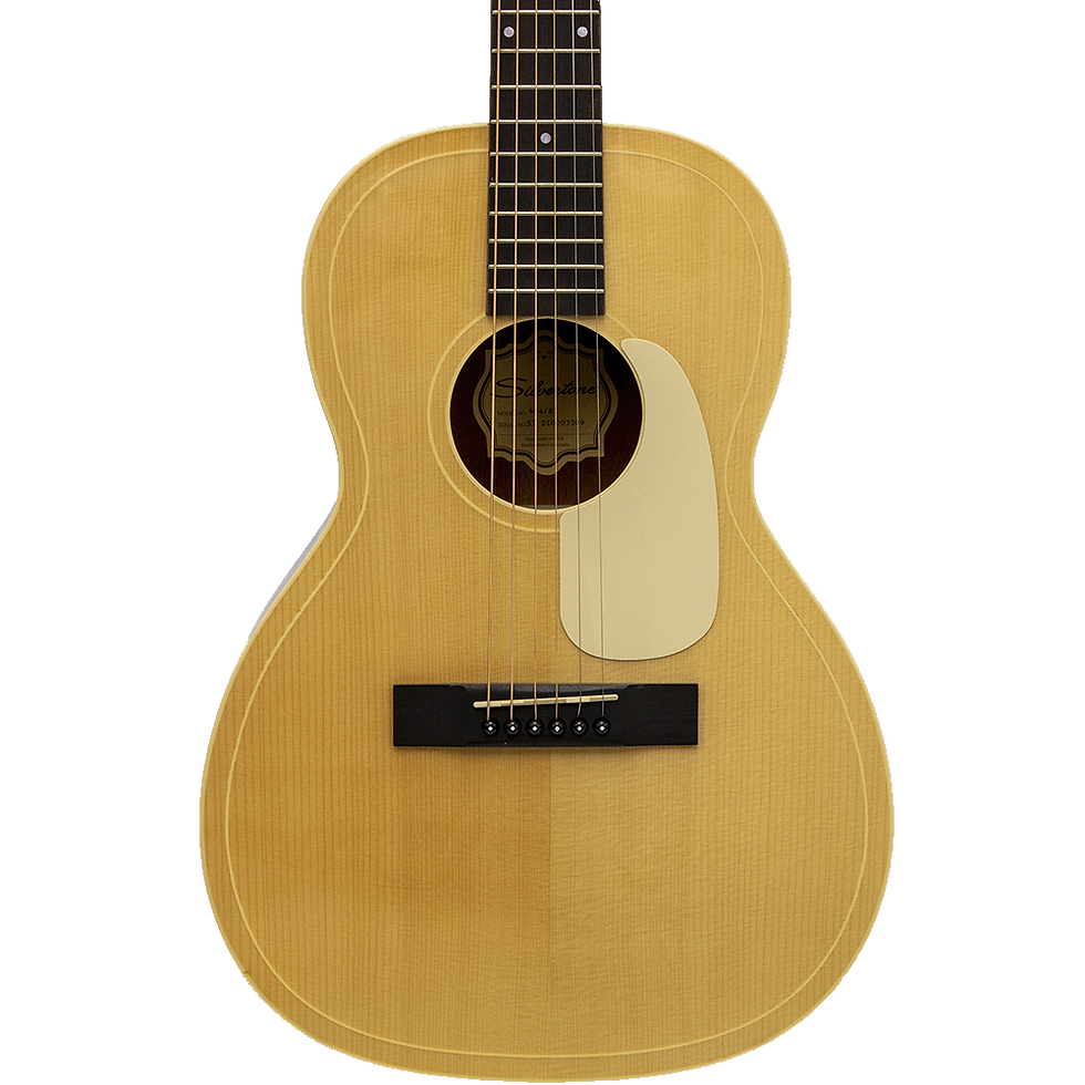 Hình thu nhỏ: Silvertone 604E N Acoustic-Electric Guitar: Solid Spruce Top, Fishman Preamp