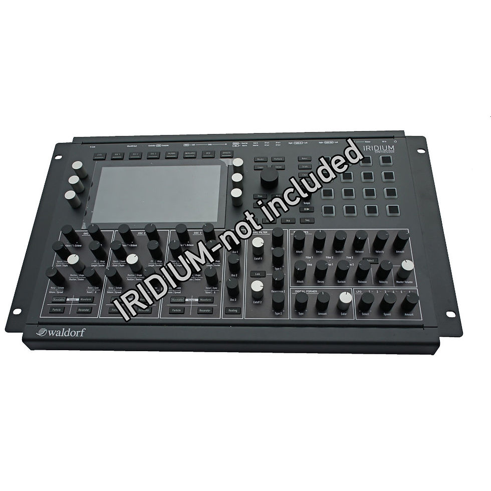 Thumbnail: Waldorf 19 Inch Rackmount Kit for Iridium Kyra and M Synths