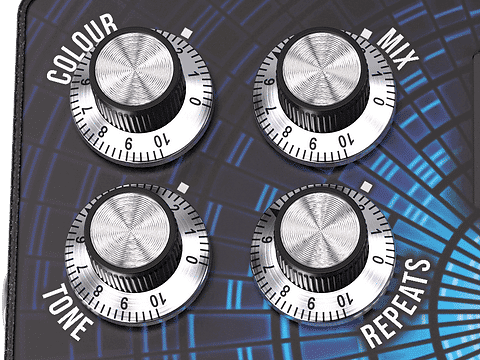 Hình thu nhỏ: Laney BCC-TDE The Difference Engine Boutique Stereo Delay Guitar Effects Pedal