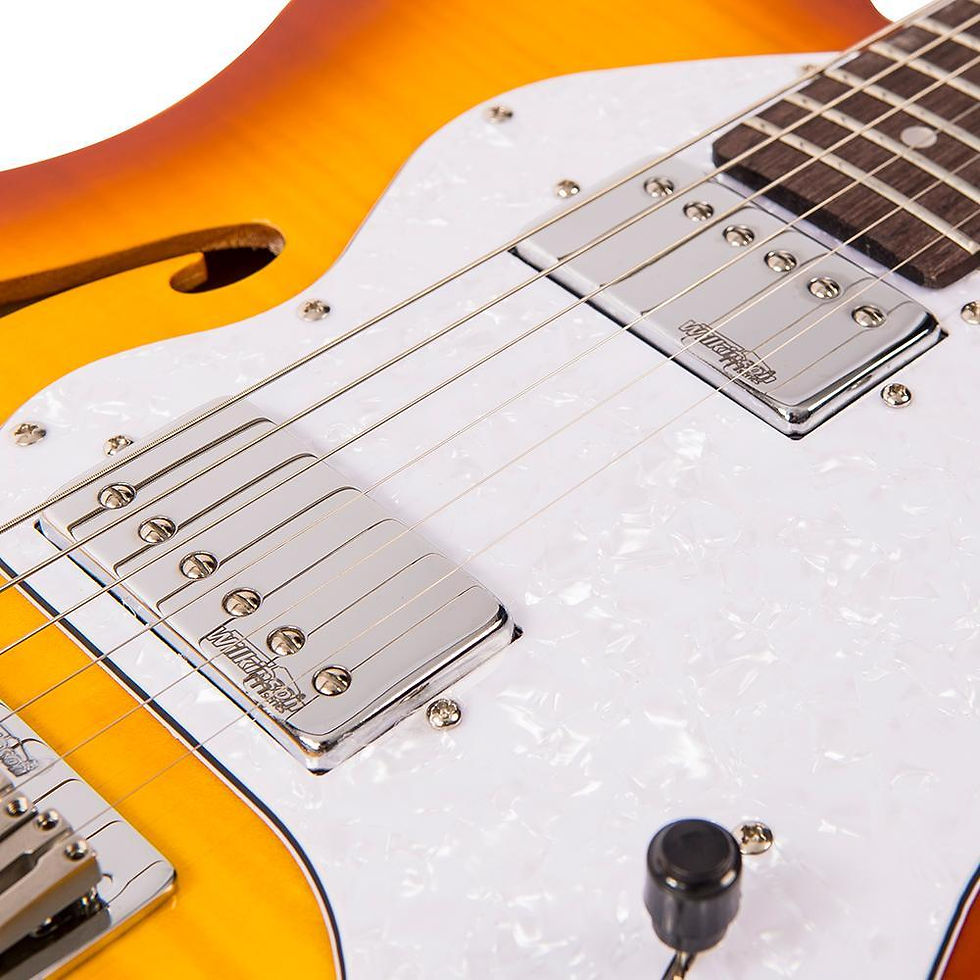 Миниатюра: Vintage V72H Custom Spec Hardtail Electric Guitar Flame Tobacco Burst Finish