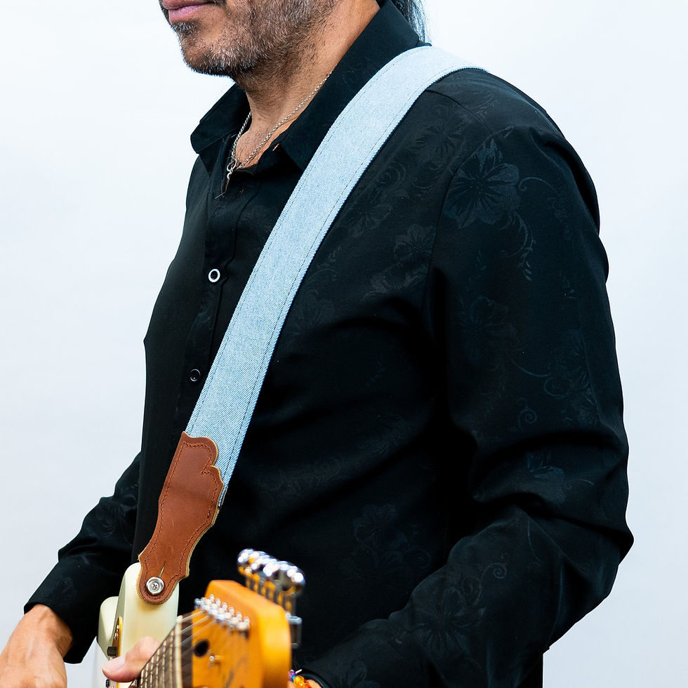 תמונה ממוזערת: Franklin Strap Heavy Duty 2 Inch Denim Guitar Strap