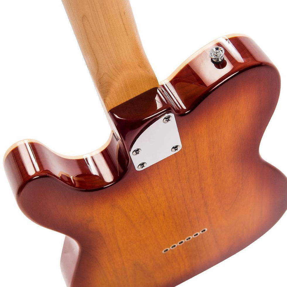 Thumbnail: Vintage V72 ReIssued Custom TL Electric Guitar Flame Tobacco Burst