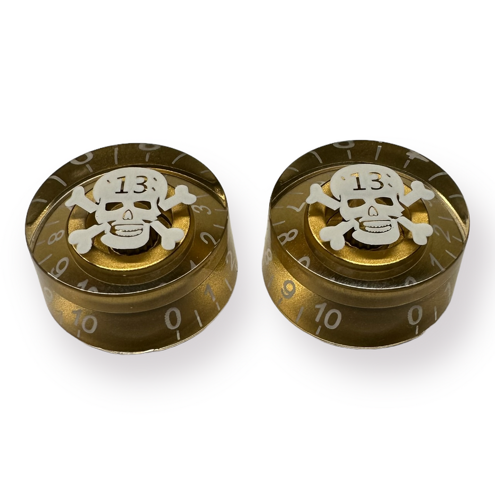 Thumbnail: AxLabs Speed Knobs With Skull Graphic (Set of 2)