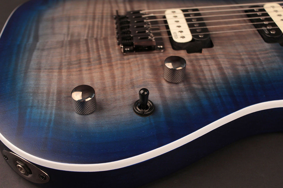 サムネイル： Cort KX300OPCB KX Series Electric Guitar. Open Pore Cobalt Burst