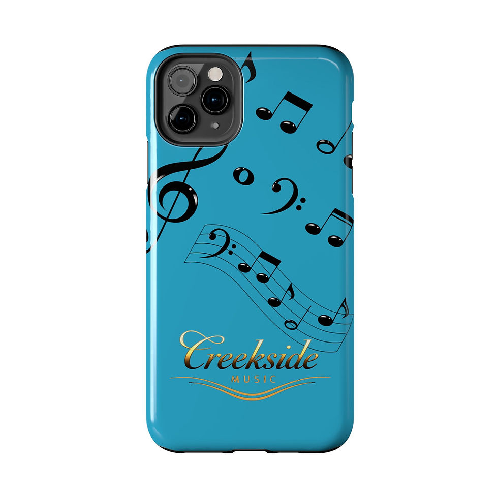 Thumbnail: Creekside Music Note Tough Phone Case — Creekside Music Design