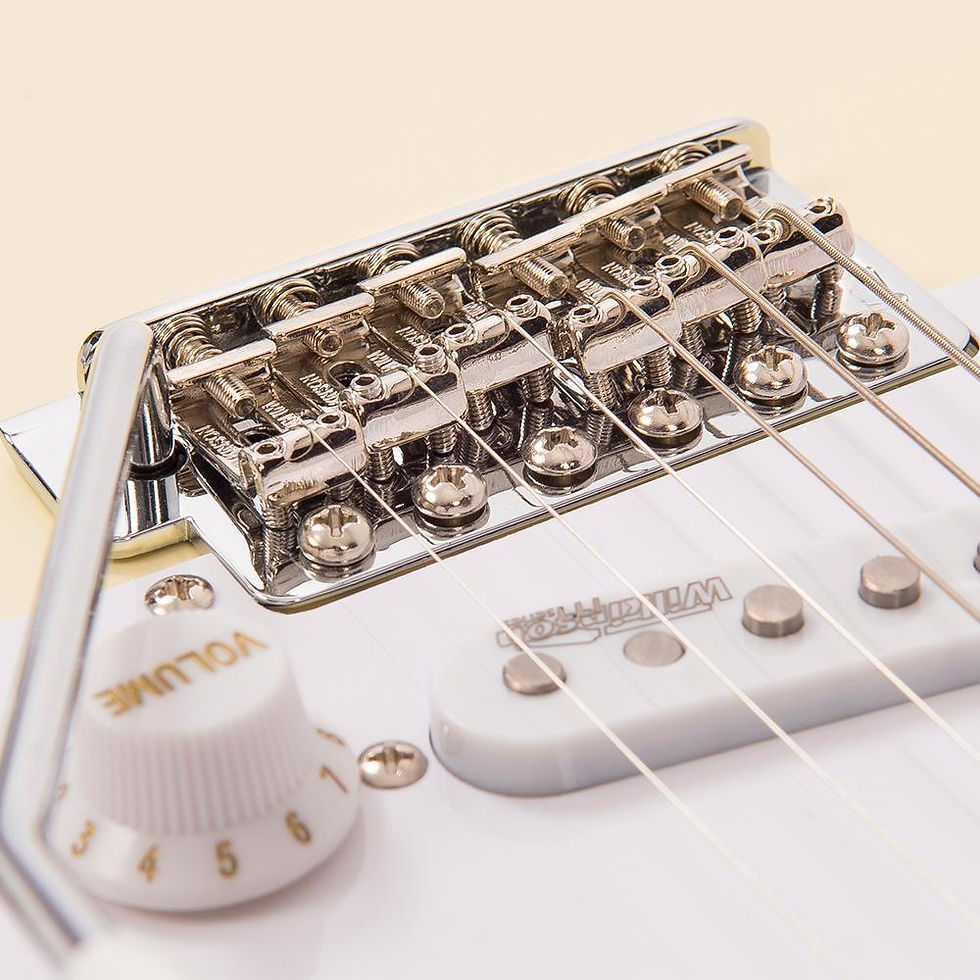 תמונה ממוזערת: Vintage V6 ReIssued Electric Guitar: Classic White Alder, Wilkinson Pickups