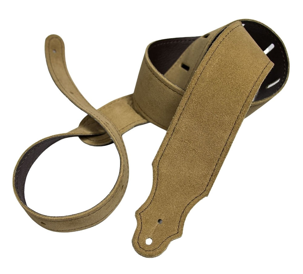 섬네일: Franklin Purist Suede Guitar Strap with Leatherette Backing