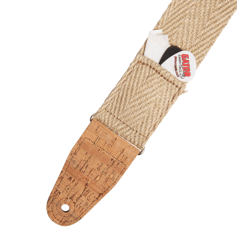 Miniatura: Levy Vegan Hemp Series Guitar Strap Sustainable Natural Fiber Webbing