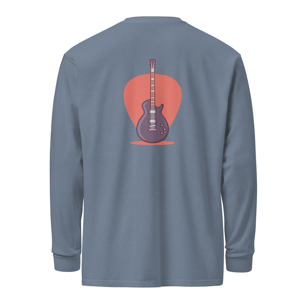 Миниатюра: Garment-dyed heavyweight long-sleeve shirt