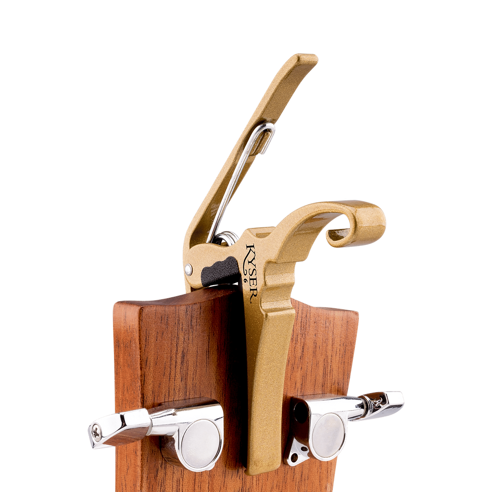 섬네일: Kyser Quick-Change Acoustic Guitar Capo - Durable Aircraft-Grade Aluminum Trigg