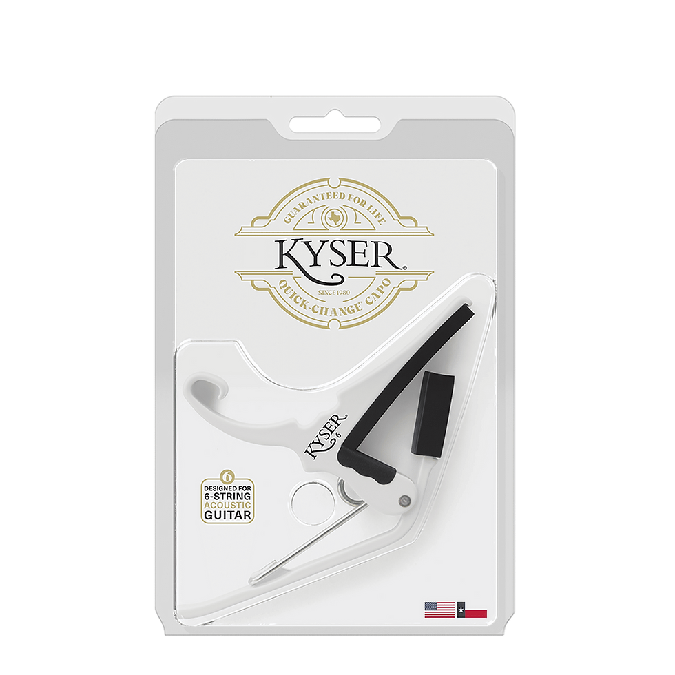 섬네일: Kyser Quick-Change Acoustic Guitar Capo - Durable Aircraft-Grade Aluminum Trigg