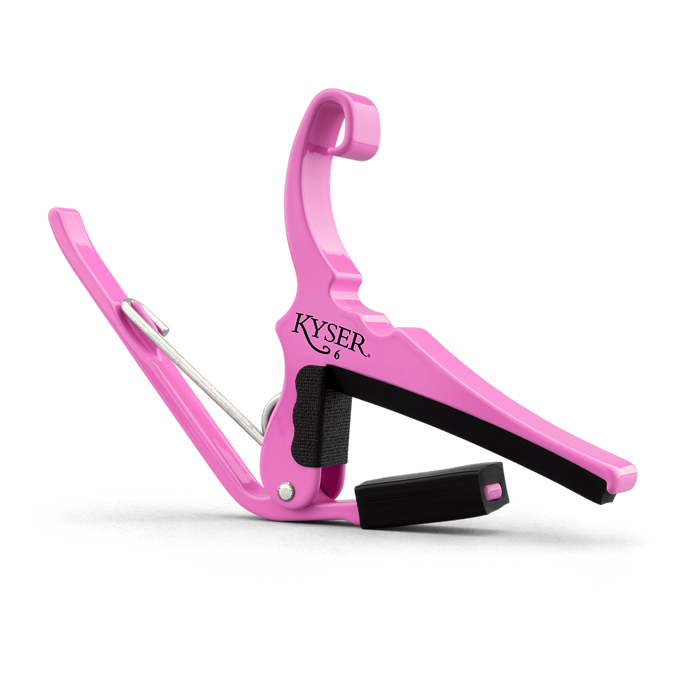 섬네일: Kyser Quick-Change Acoustic Guitar Capo - Durable Aircraft-Grade Aluminum Trigg