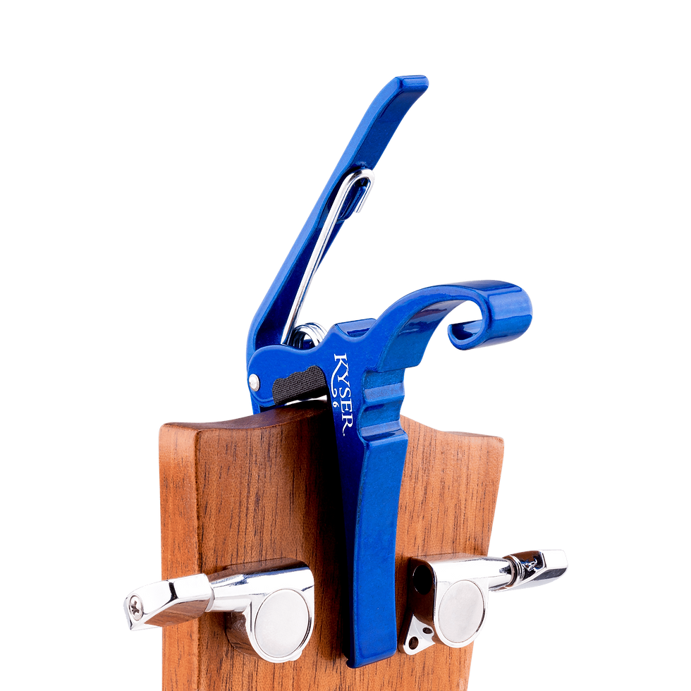 섬네일: Kyser Quick-Change Acoustic Guitar Capo - Durable Aircraft-Grade Aluminum Trigg