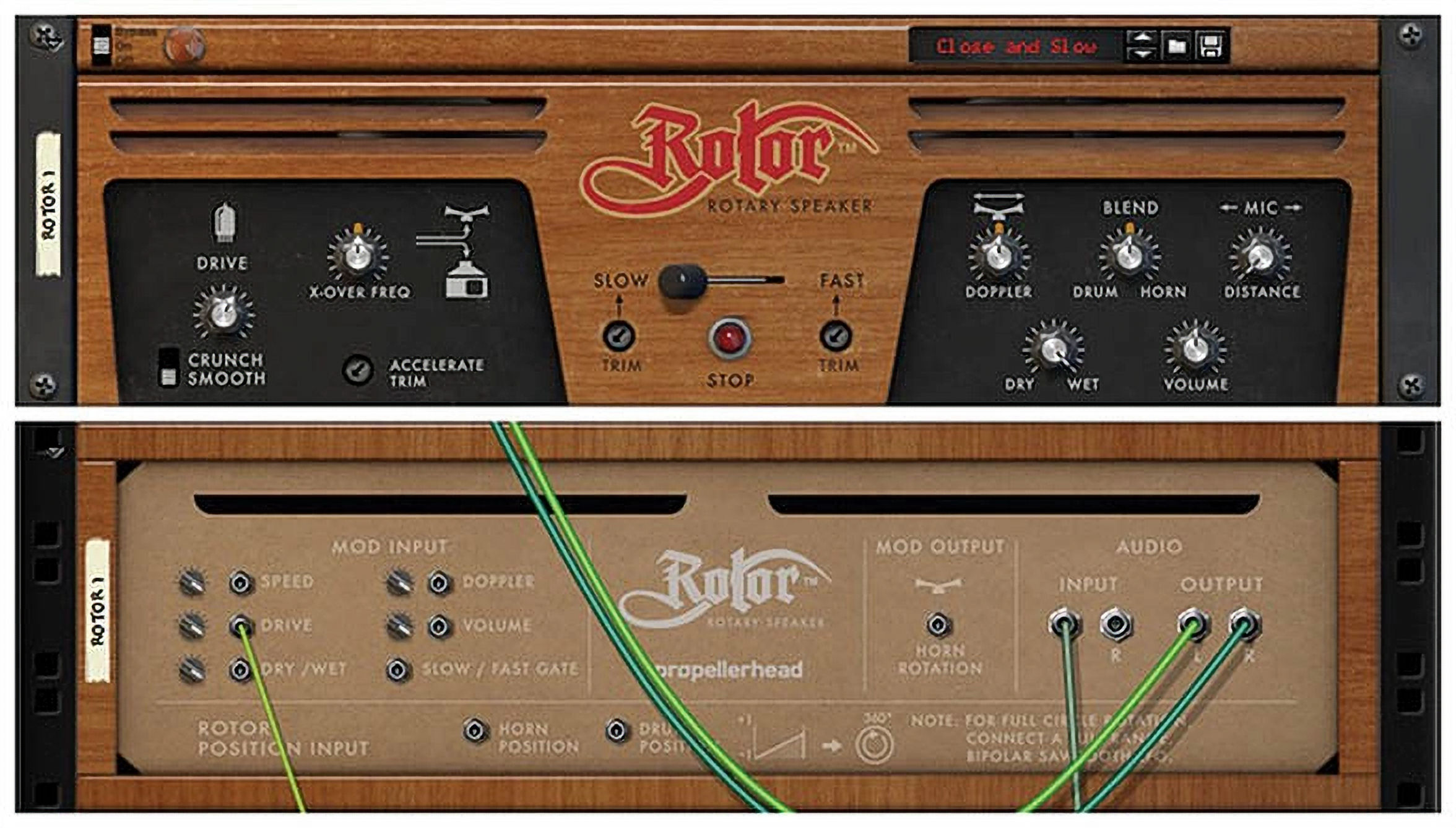 Rotor Speaker Rotary