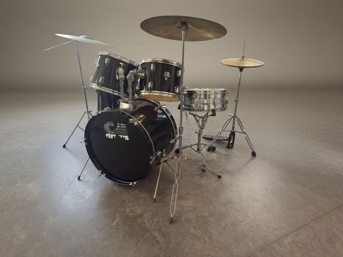 Used CB Percussion SP Series 5-Piece BLACK Drum Kit